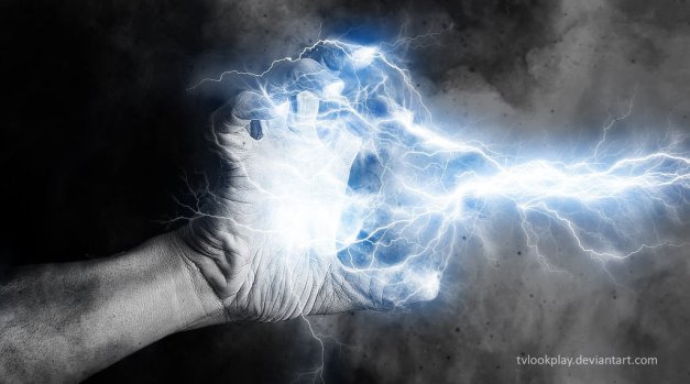 hand_element__channel_lightning_by_tvlookplay-d5qznov