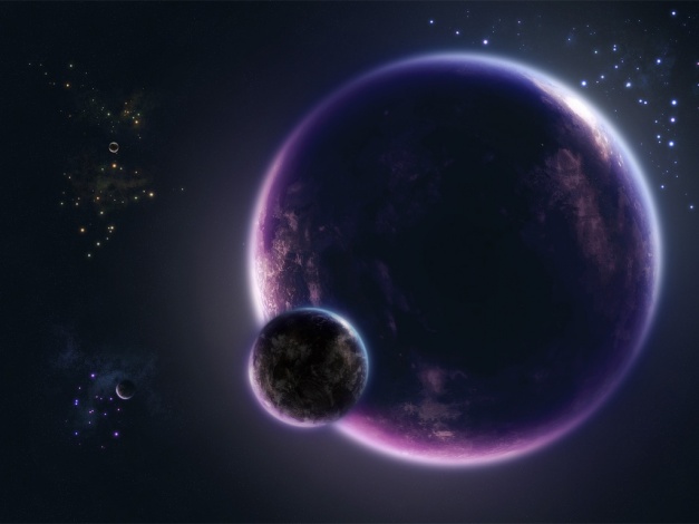 best-purple-planet-cool-space